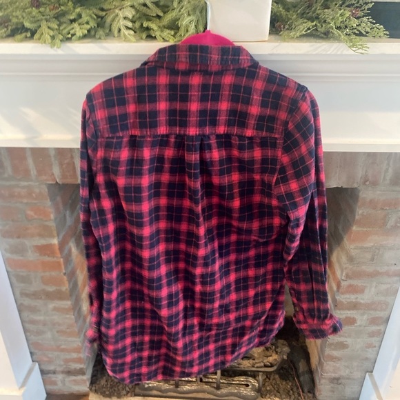Forever 21 Medium Flannel Button Down Shirt - Picture 4 of 5